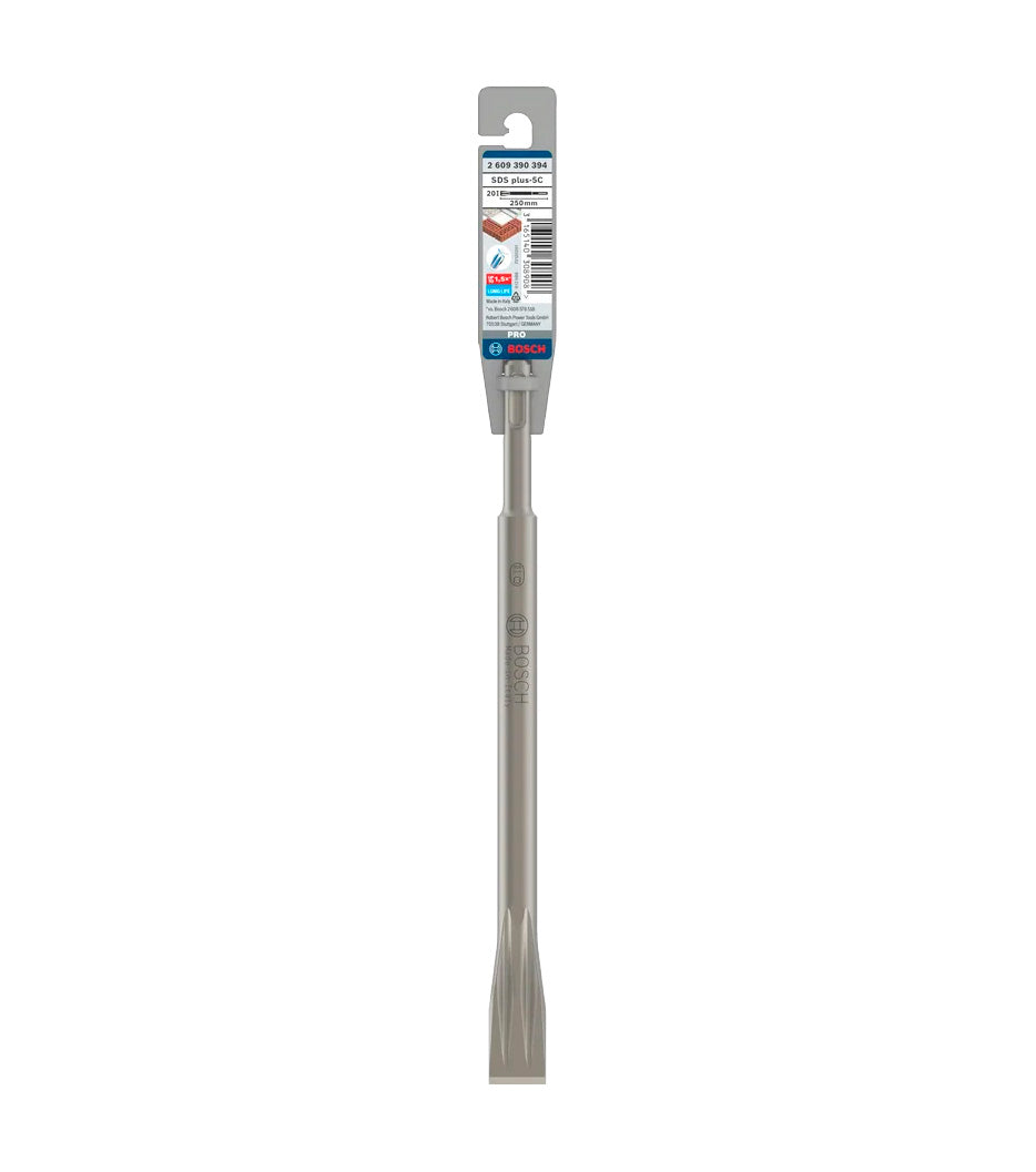 Pro SDS Plus-5c Flat Chisel 20x250mm Bosch