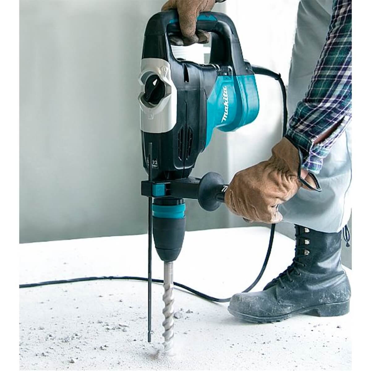 Martillo combinado Makita 1100W 40mm SDS-MAX 2 modos HR4003C