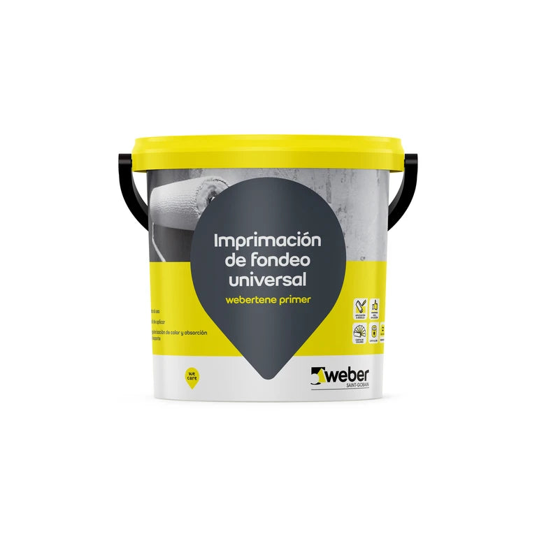 Base régulatrice d'absorption pour façades 14L Webertene PRIMER