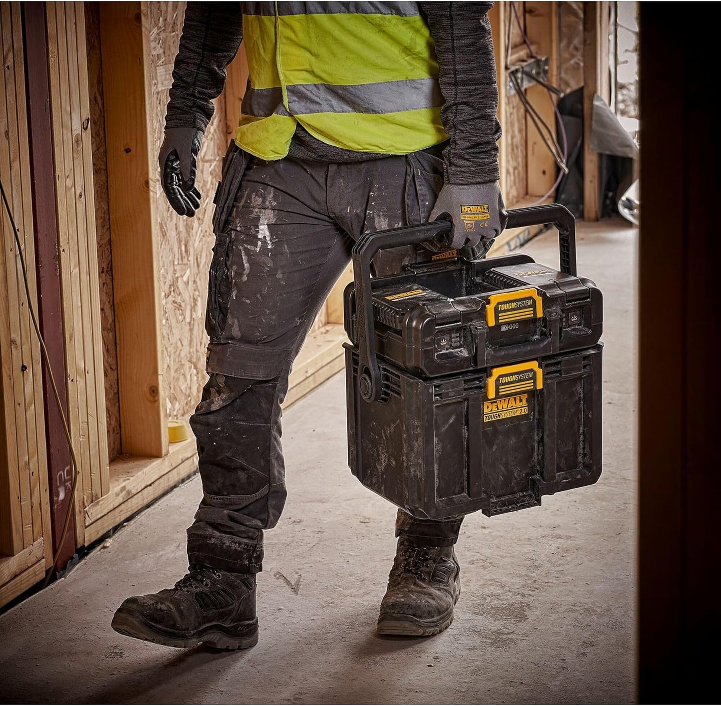 Boîte lumineuse TOUGHSYSTEM 2.0 2-en-1 Dewalt DWST08061