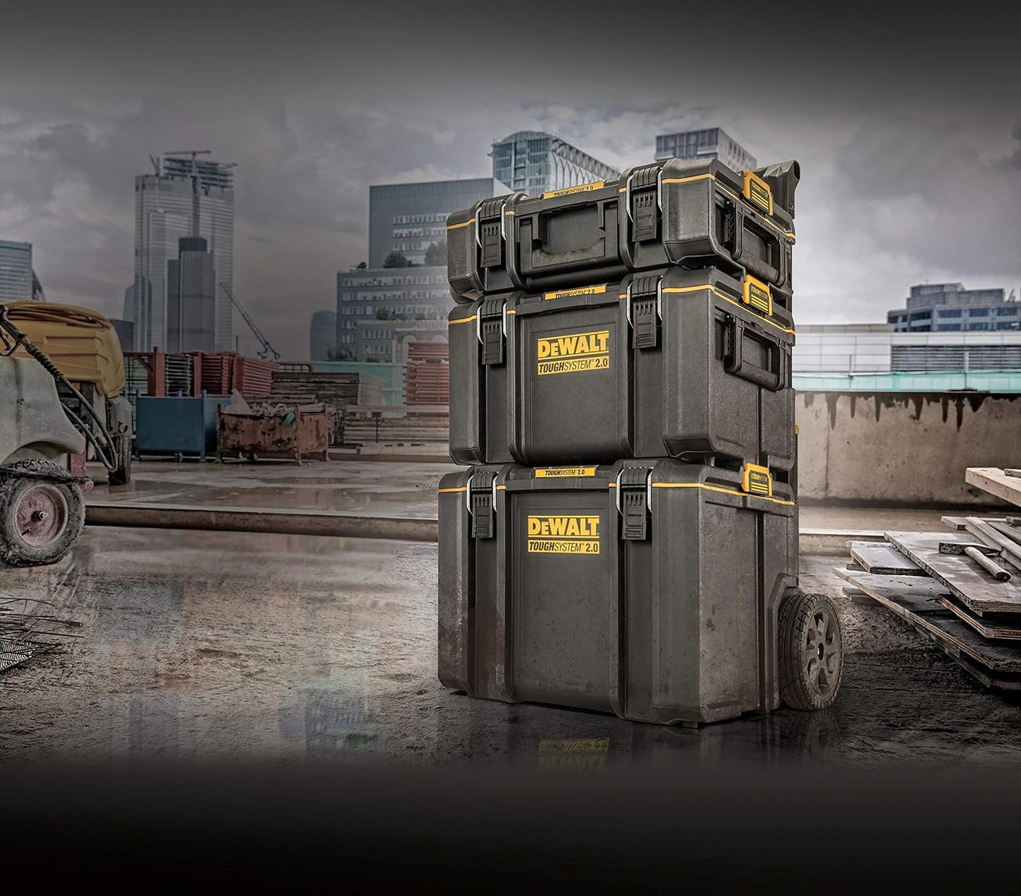 Gereedschapskist met handgreep en wieltjes TOUGHSYSTEM DS450 Dewalt DWST83295-1