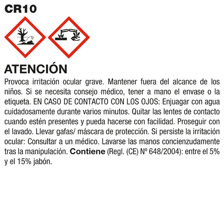 Pot de nettoyage pour déchets époxy Fila CR10 1L