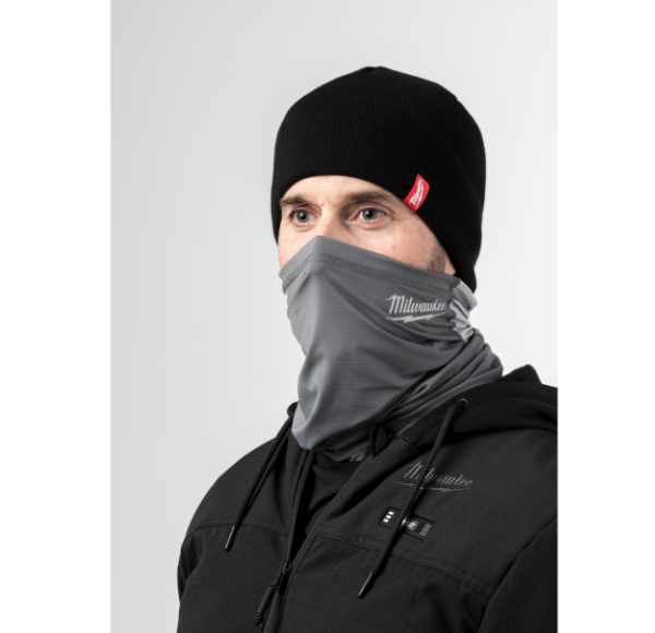 Tour de cou et cache-bouche gris Milwaukee NGFMP-GR