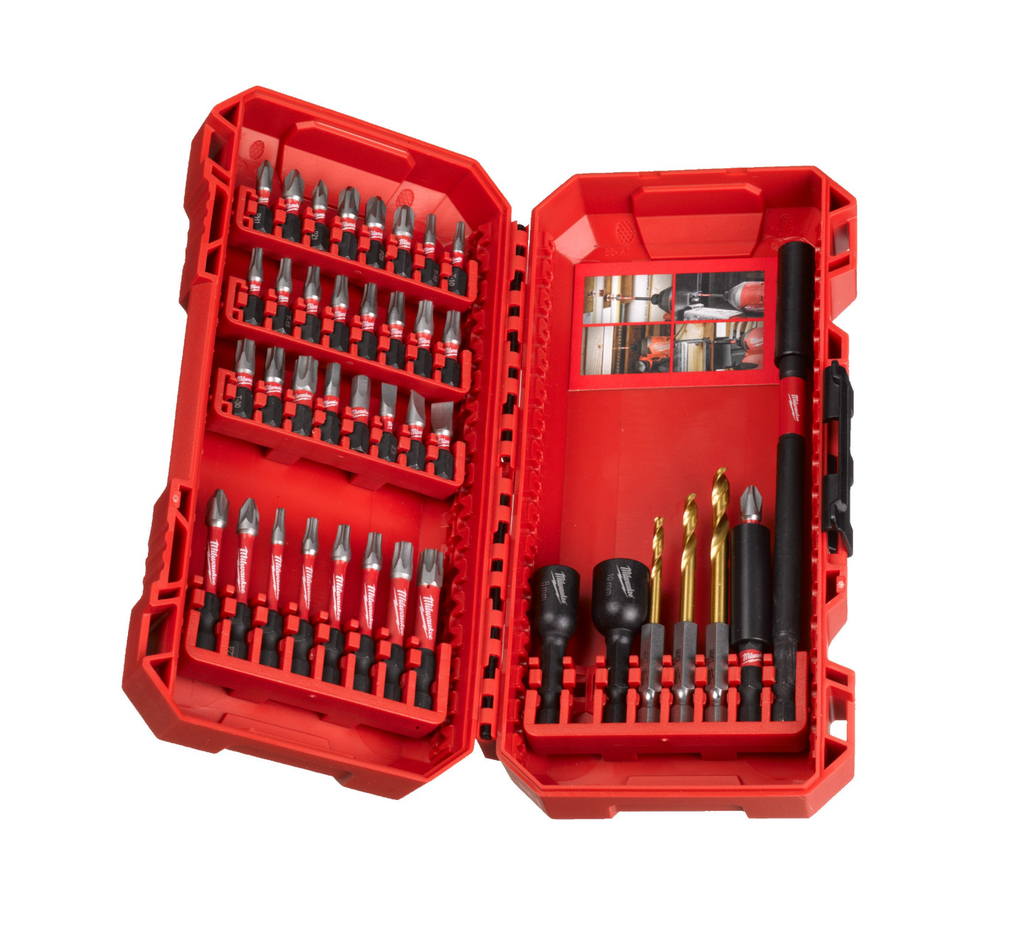 SHOCKWAVE Slagmoer Milwaukee 40 st. koffer