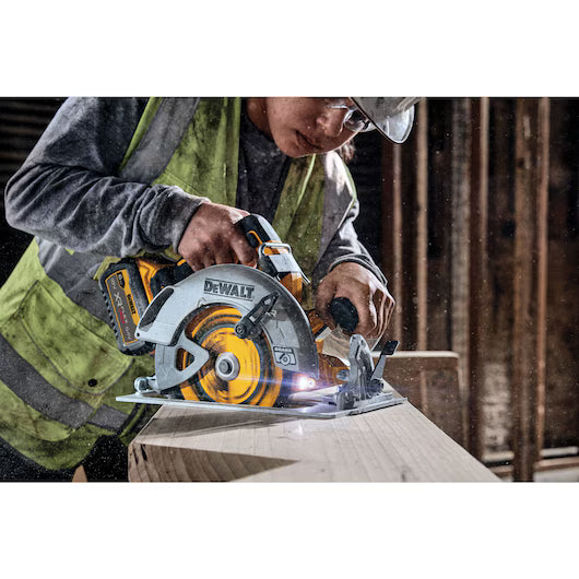 Scie circulaire XR 18V Ø190mm FLEXVOLT Dewalt DCS573NT