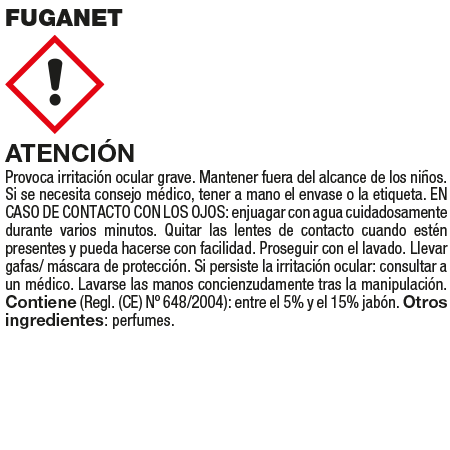 Fila FUGANET Gezamenlijke Reinigingsspray 750ml