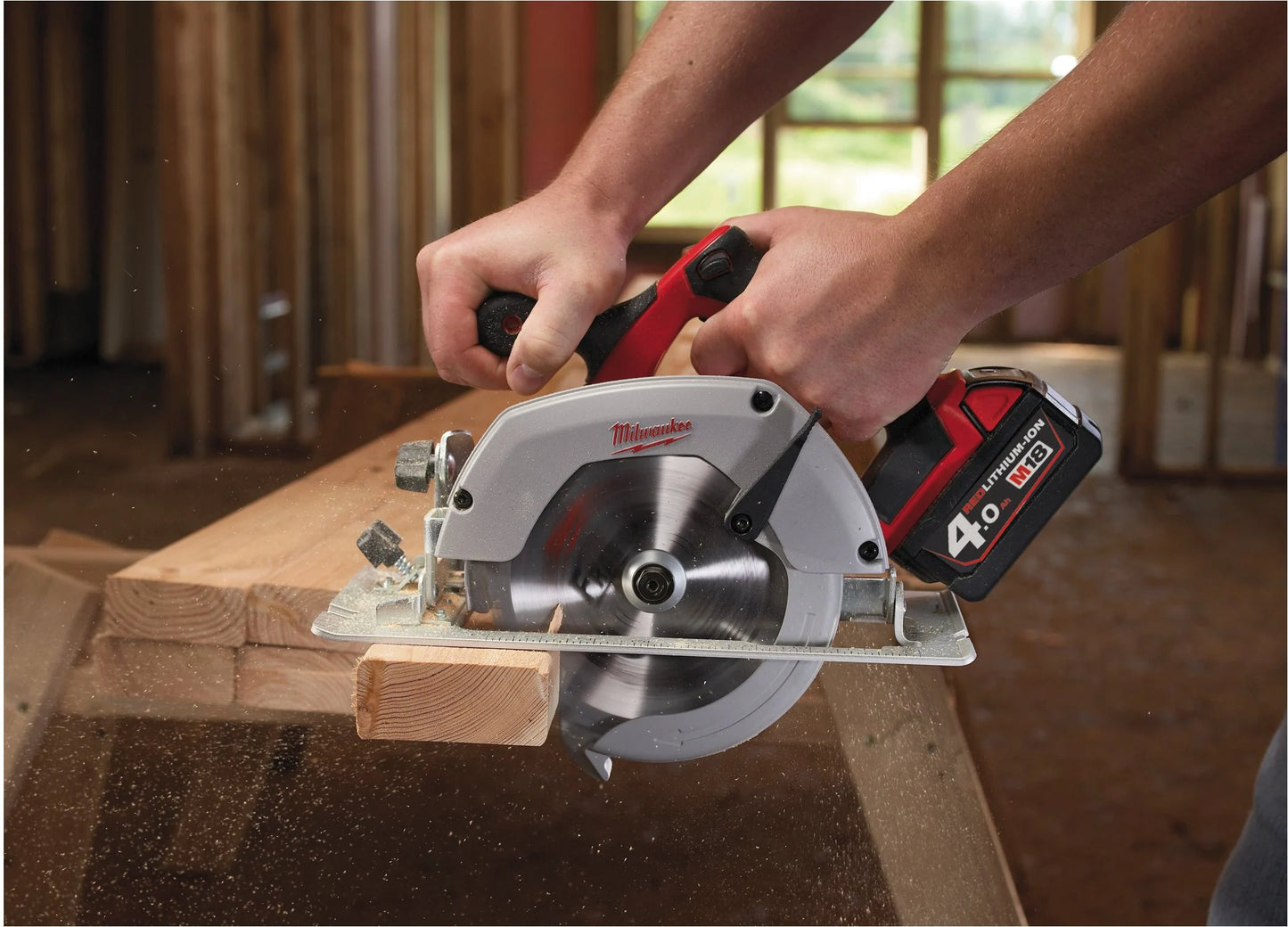 Scie circulaire pour bois et plastique M18 55 mm Milwaukee HD18 CS-0