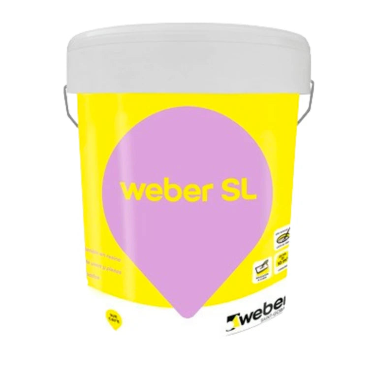 Résine de protection de finition à base d'eau Weber SL