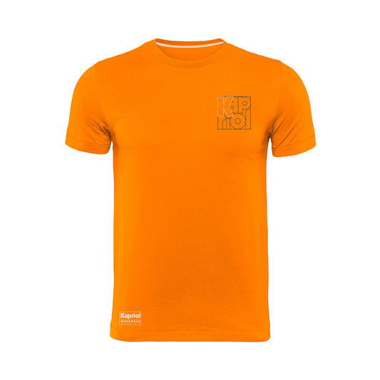 T-shirt de travail orange Enjoy Kapriol