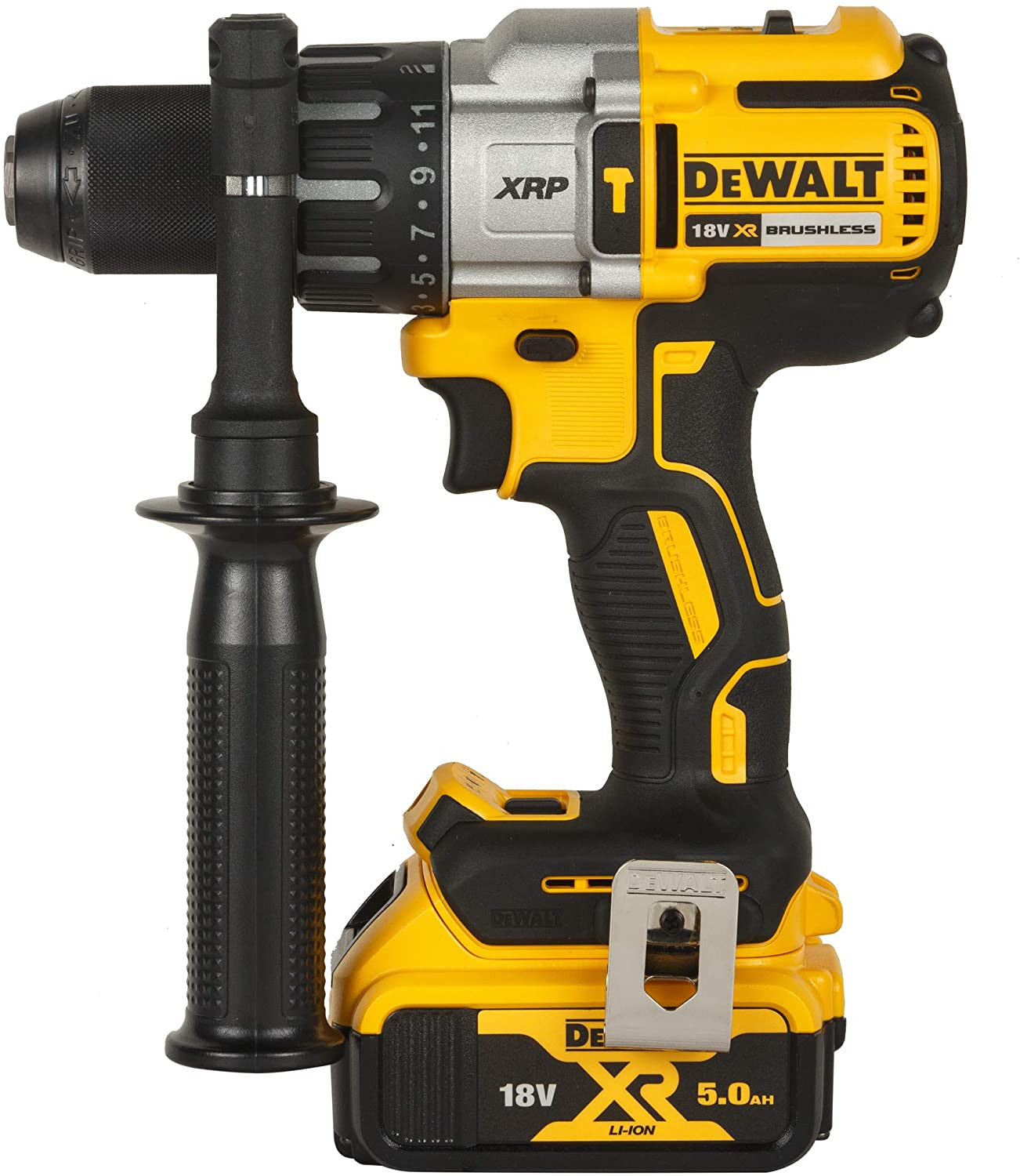 Combo Dewalt XRP DCD996P2 Hammer Drill + DCG412N Grinder