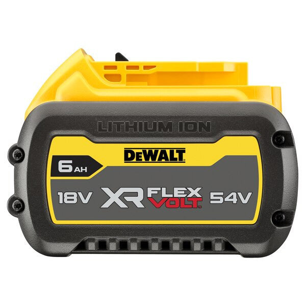 Kit 2 batteries sur rail XR Flexvolt 54V/18V 6,0Ah et chargeur Dewalt Double XR Flexvolt DCB132T2
