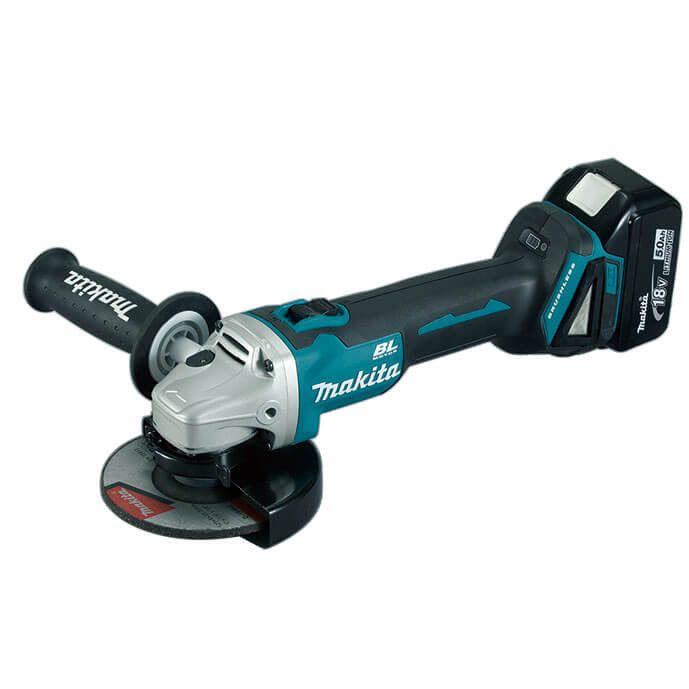 Combo Mini Meuleuse 18V DGA504ZJ + Perceuse à percussion DHP481RTJ Makita DLX2130TJ2