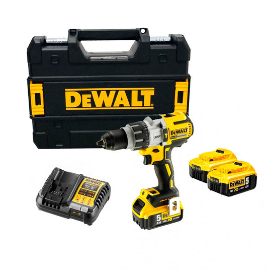 Dewalt 18V XRP 3 bat 5.0Ah borstelloze boorhamer met koffer DCD996P3