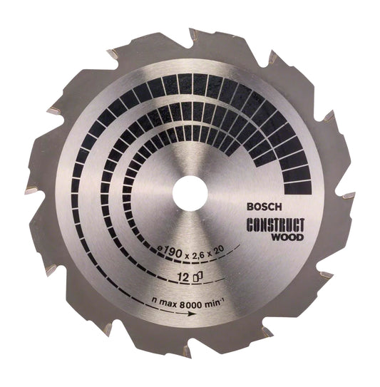 Construct Wood 160mm Bosch cirkelzaagblad