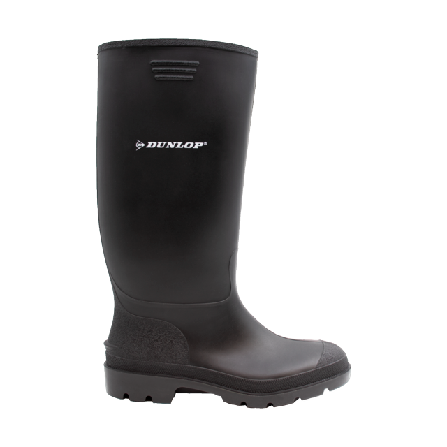 Dunlop 380PP black high PVC wellington boot