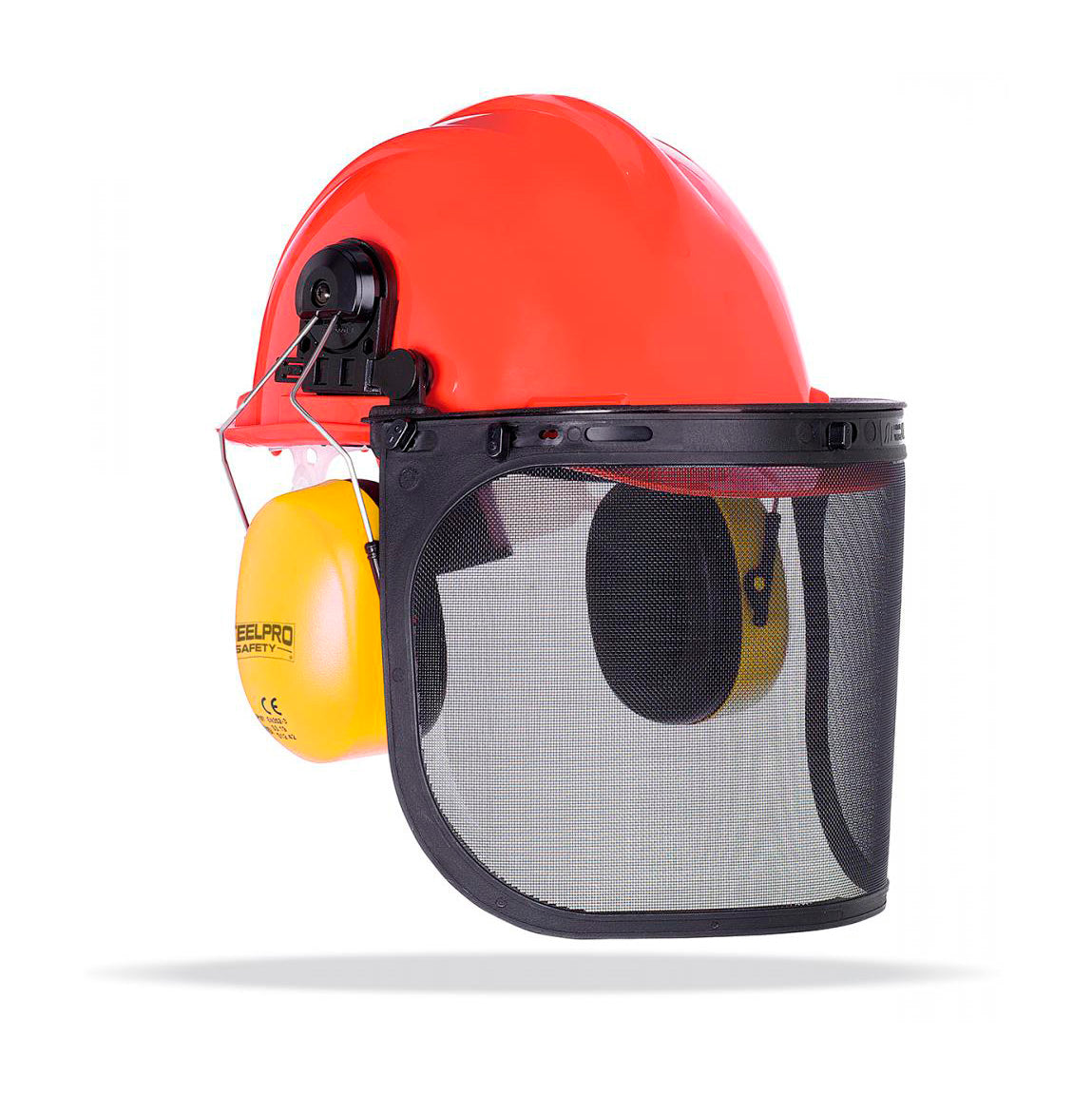 Forestry kit with helmet + mesh visor + earmuffs STEELPRO Marca 2088KFN