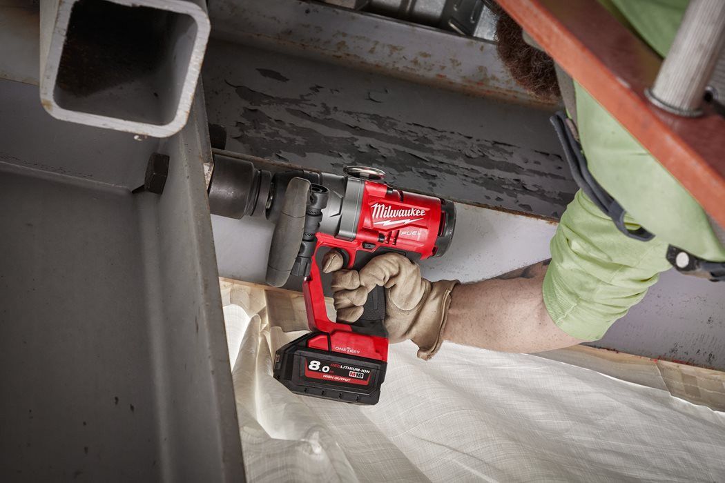 Llave de impacto de alto par M18 FUEL One-Key de 1" con anillo Milwaukee M18 ONEFHIWF1-802X  - 6