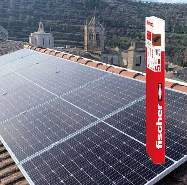 Kit Solar-Fix para Estructura Coplanar 5 módulos Fischer FISCHER - 14