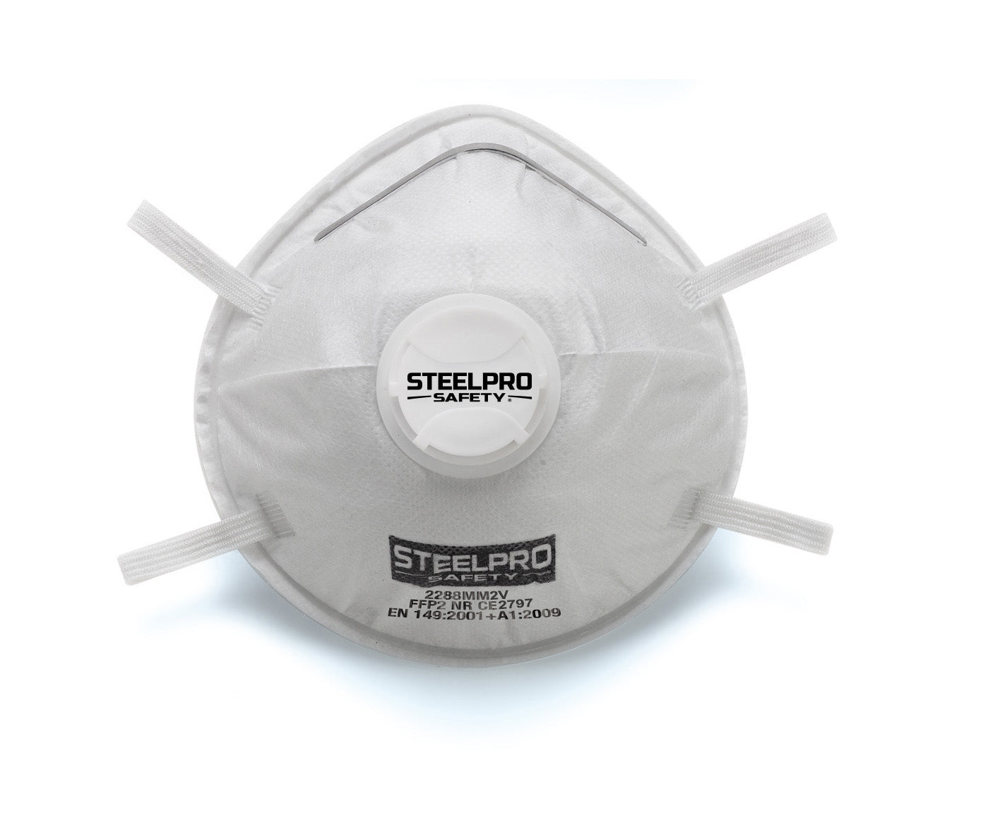 FFP2 disposable face mask with exhalation valve STEELPRO Marca 2288MM2VBL