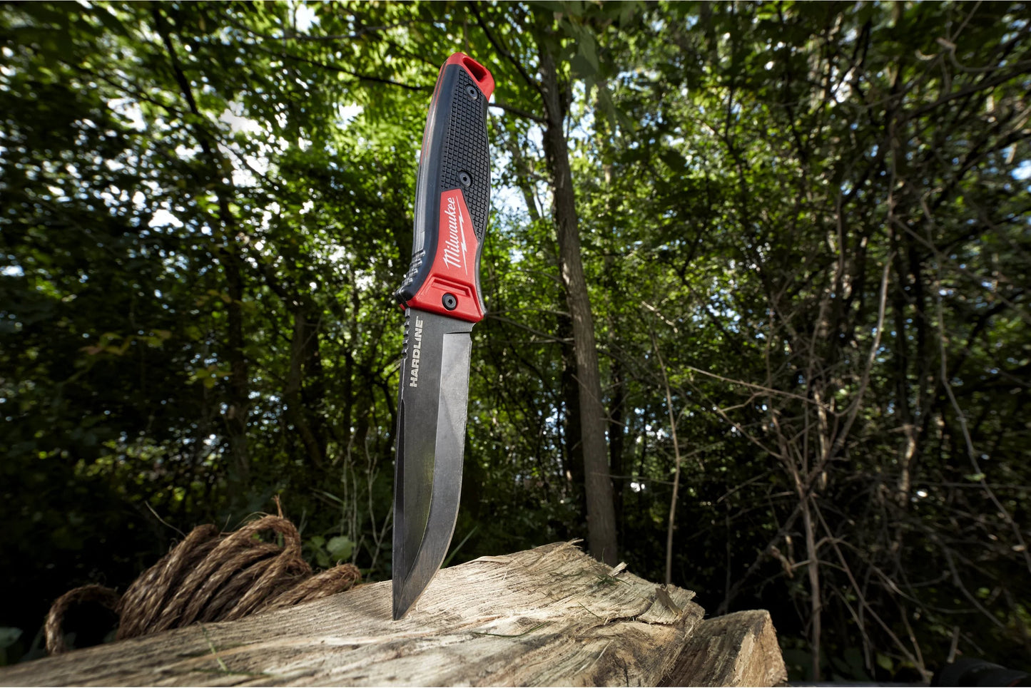 Couteau à lame fixe Milwaukee 127 mm avec acier AUS-8