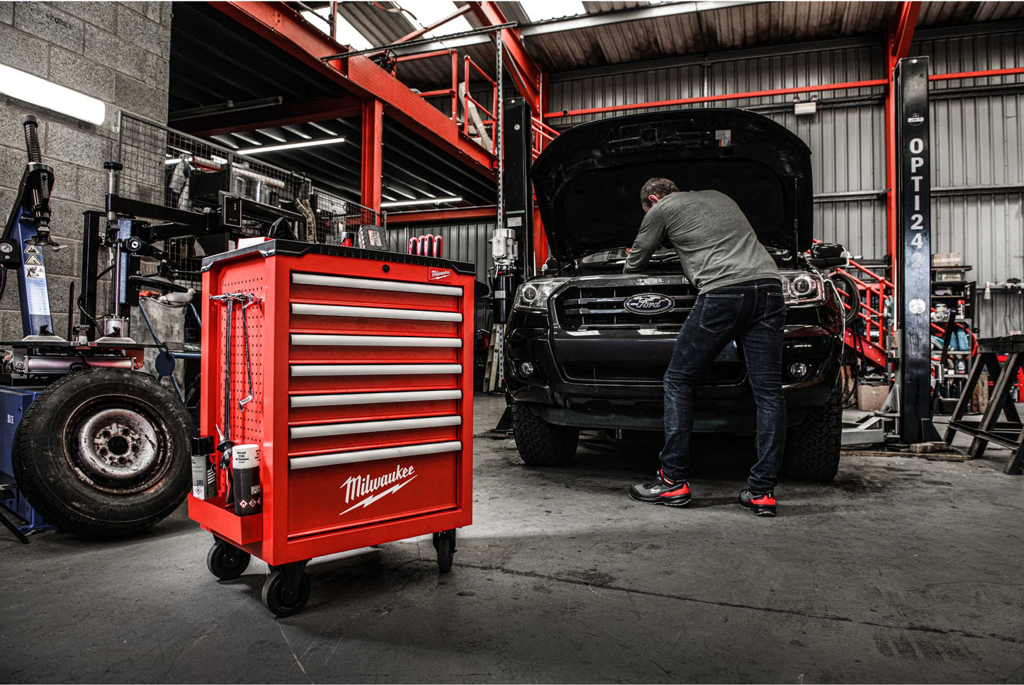 Toolguard 69 cm Milwaukee 7-drawer tool cart
