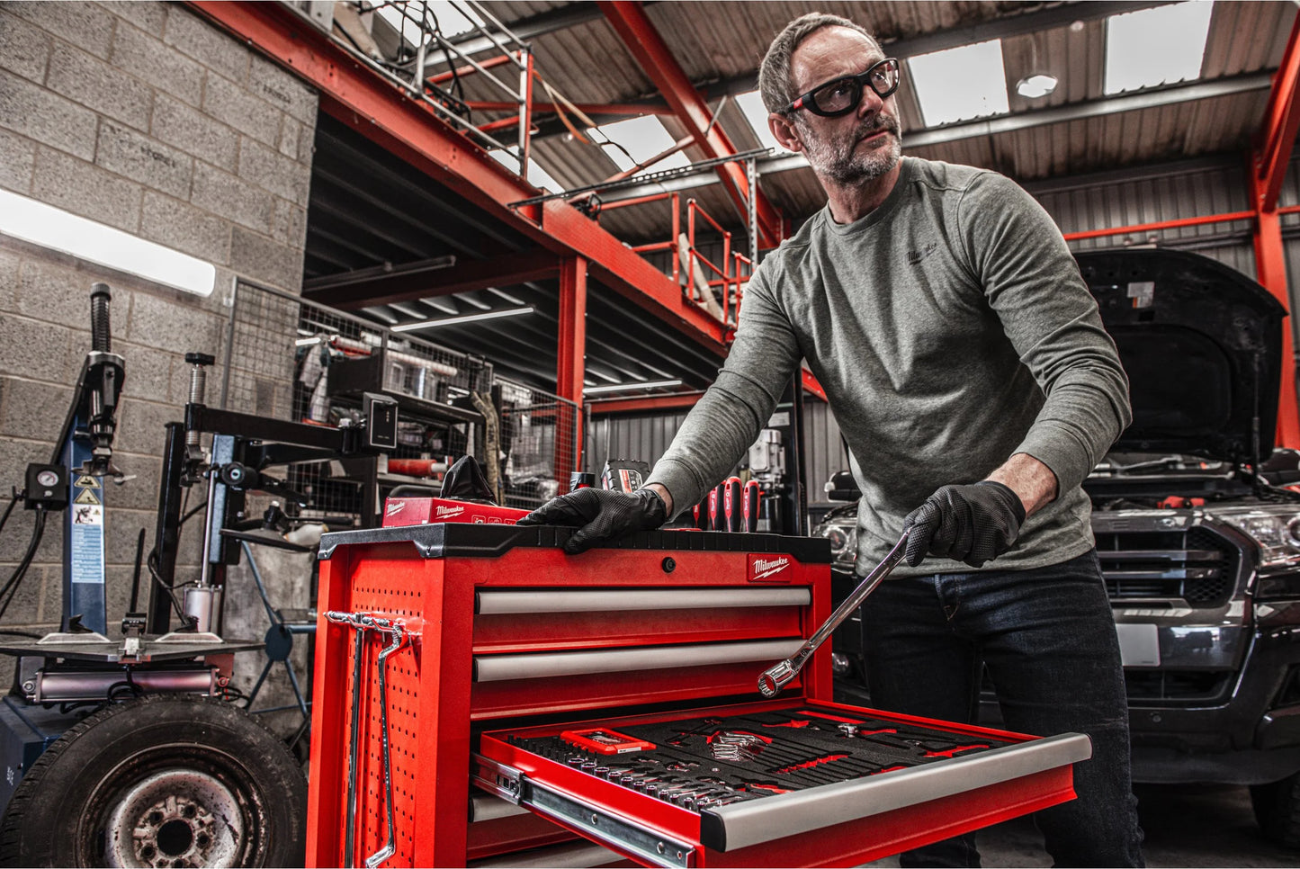 Toolguard 69 cm Milwaukee 7-drawer tool cart