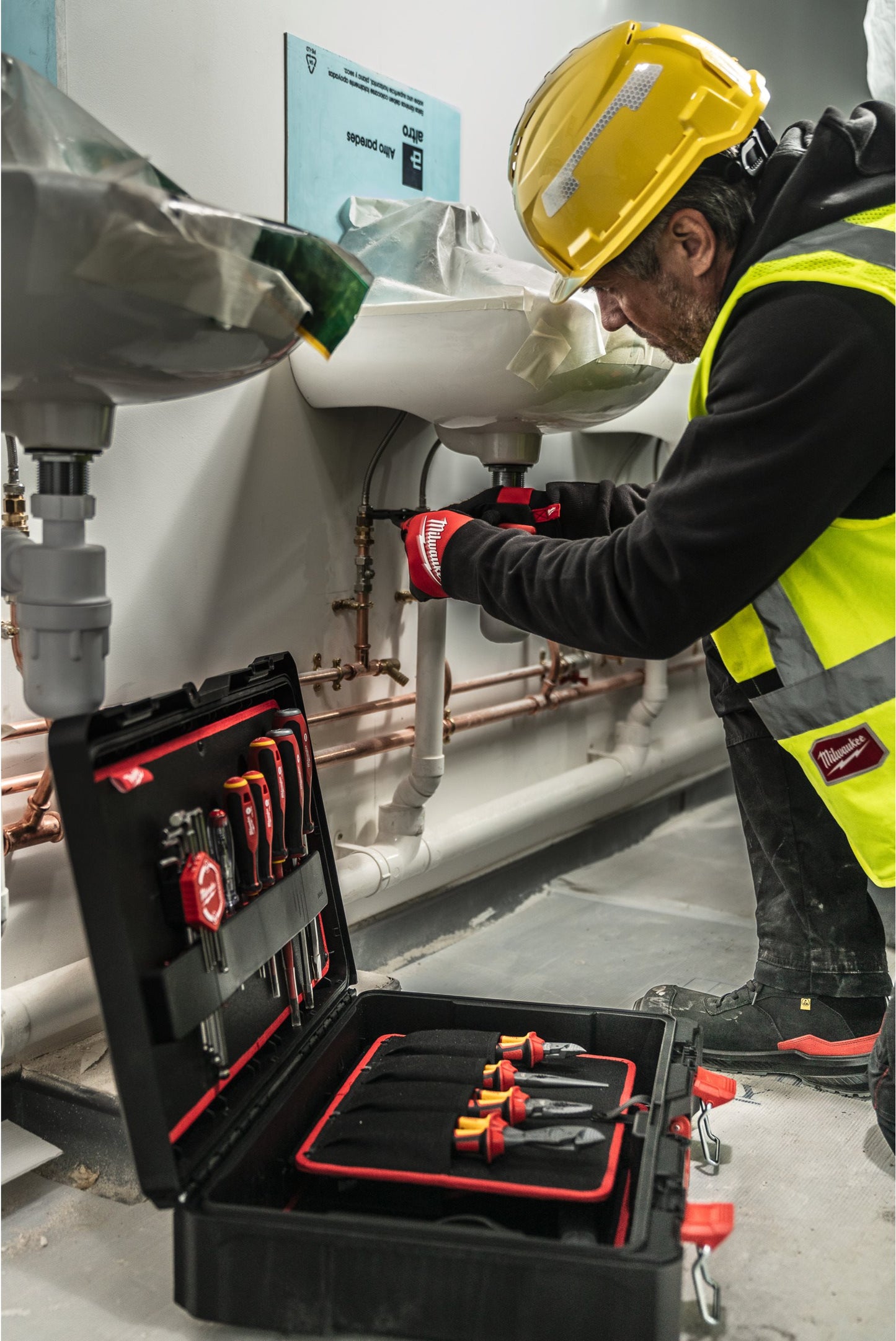 Kit de plomberie PACKOUT 74 pièces pour plomberie Milwaukee