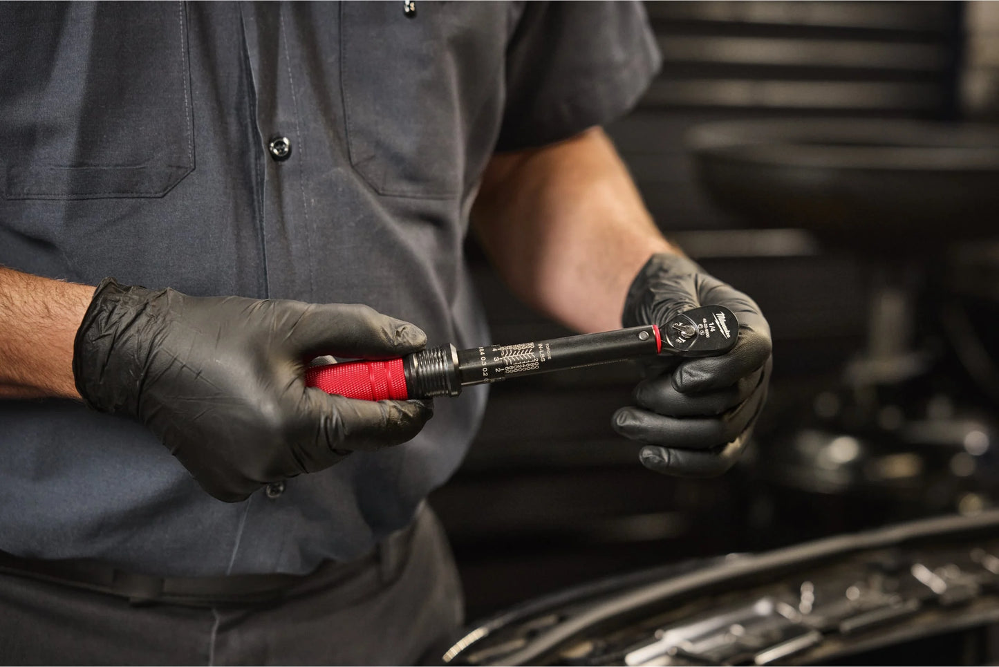 1/4" 5-25Nm Milwaukee Torque Ratchet Wrench