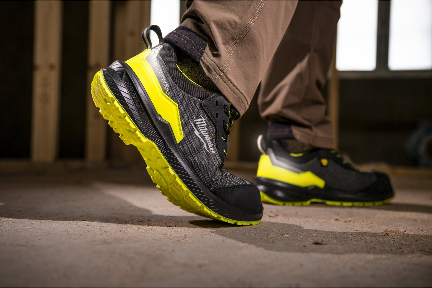 Chaussures de sécurité FLEXTED haute visibilité FXT S1PS jaunes