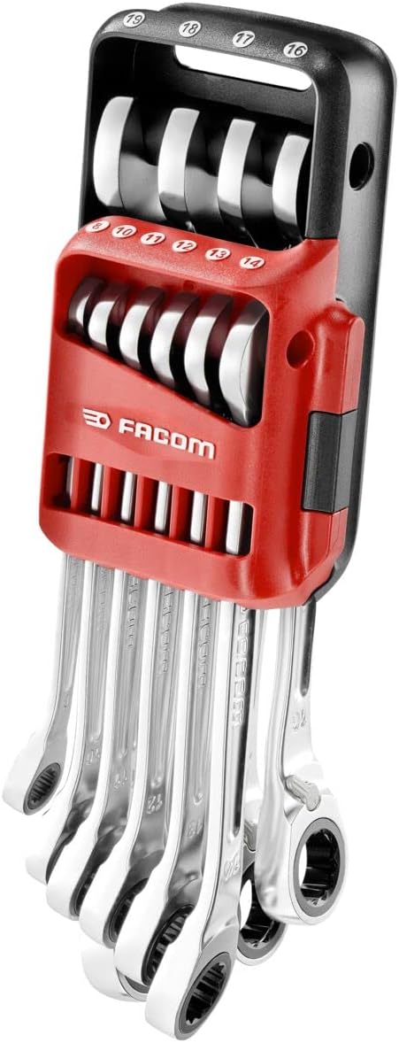 Set van 10 Facom combinatiesleutels 467B.JP10PB