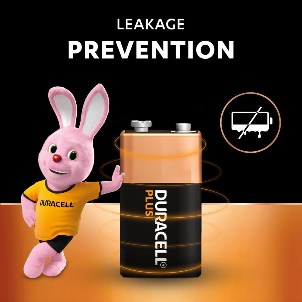 Pila alcalina Duracell Plus Power 9 V