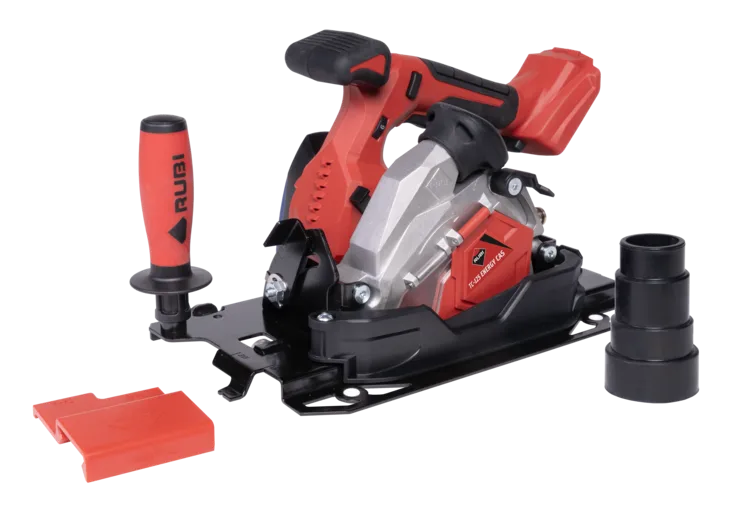 Cortadora circular a batería para cerámica de gran formato TC-125 G2 Energy Cas Rubi
