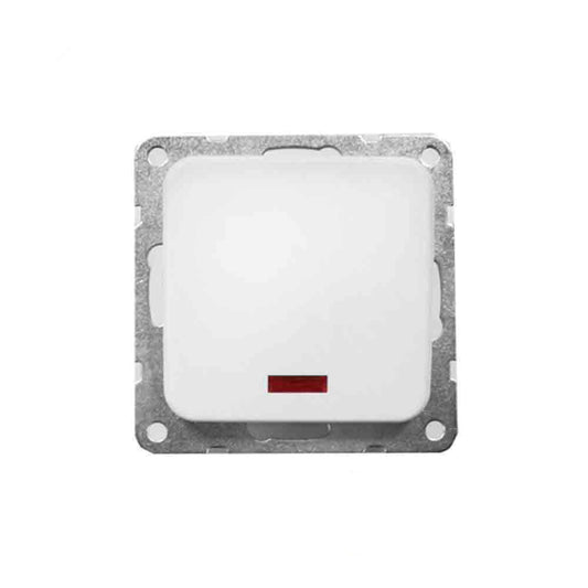 Verlichte inbouwschakelaar uit de Term-serie, 70x35x70 mm, EDM