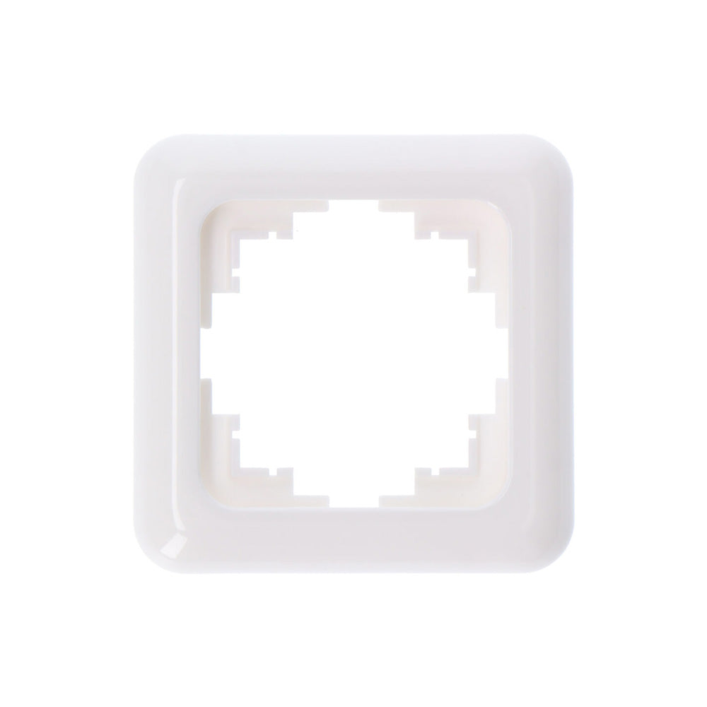 Marco de empotrar Serie Term Blanco 80x80mm EDM 65320