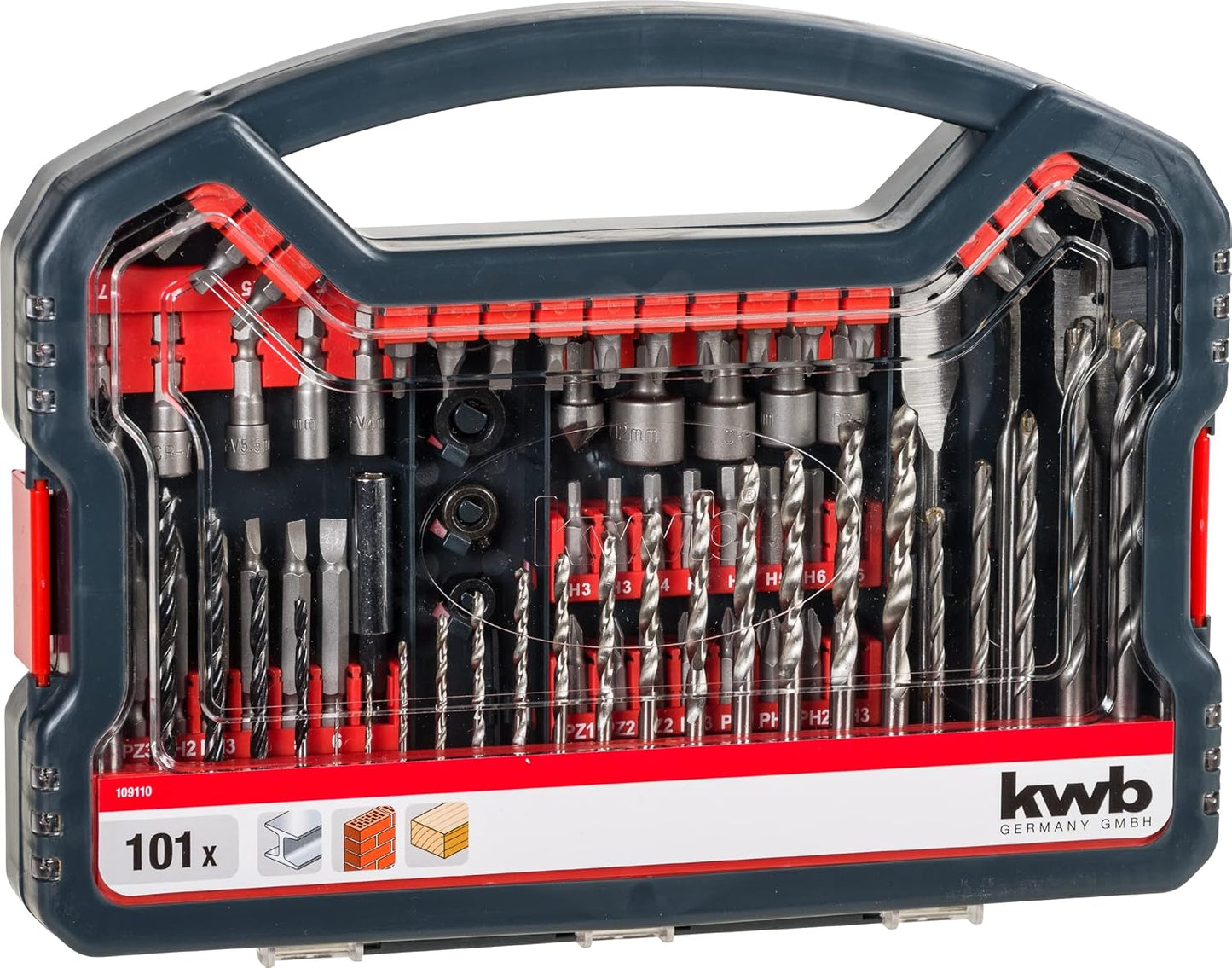Set 101st KWB bits en boren 49109110