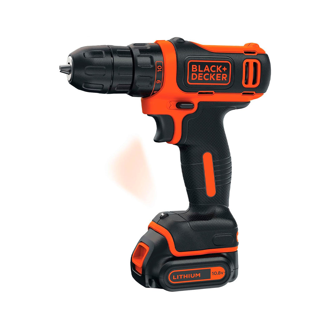 Perceuse-visseuse sans fil Black+Decker BDCDD12 10,8 V 26 Nm