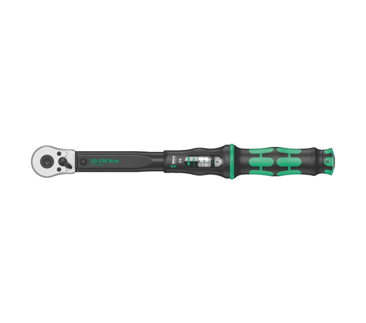 Clé dynamométrique à cliquet réversible 20-100Nm Wera Click-Torque C 2 ref.075621