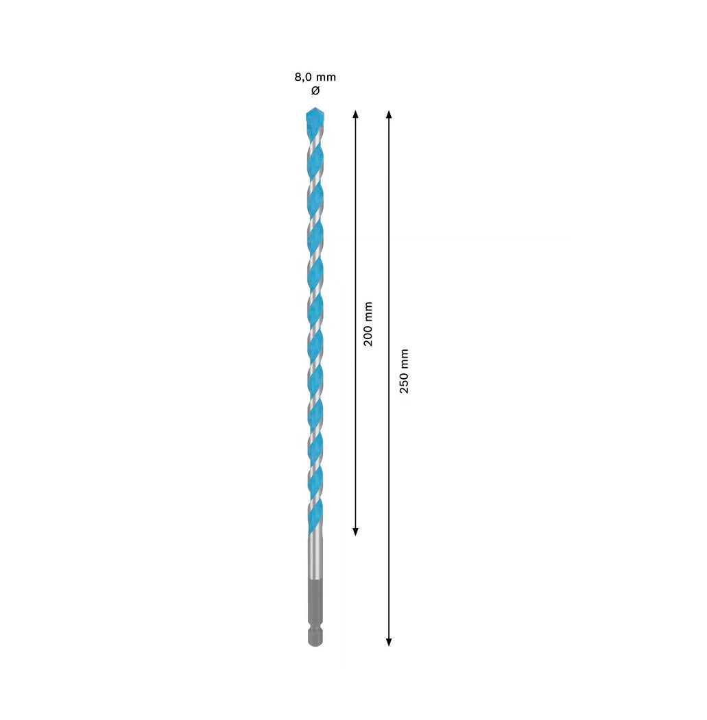 Foret multiconstruction EXPERT HEX-9 Bosch