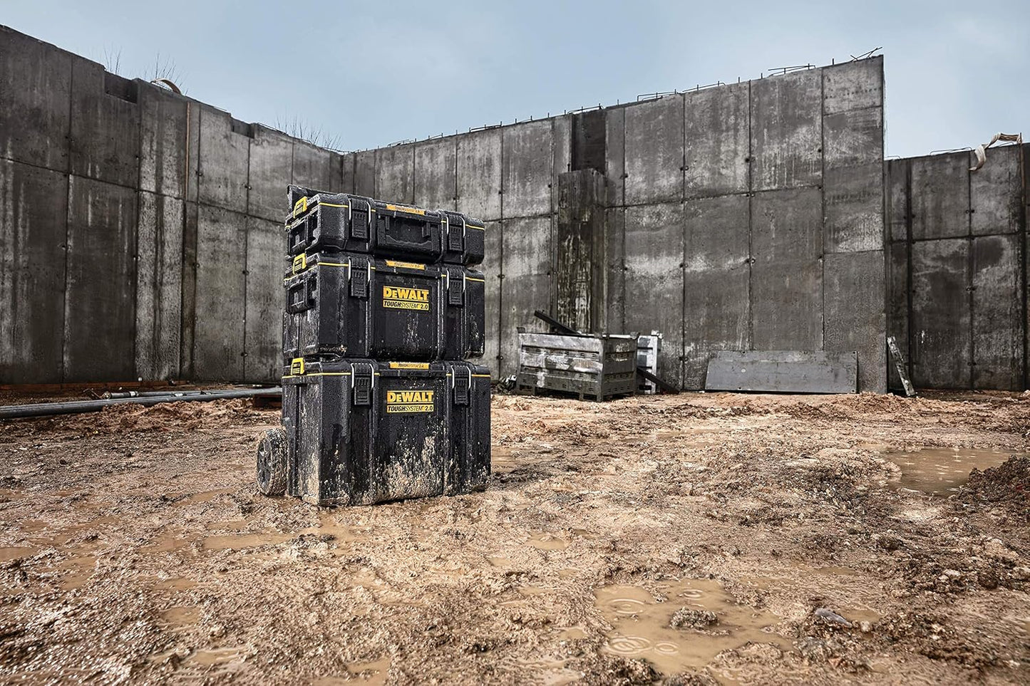 Gereedschapskist met handgreep en wieltjes TOUGHSYSTEM DS450 Dewalt DWST83295-1