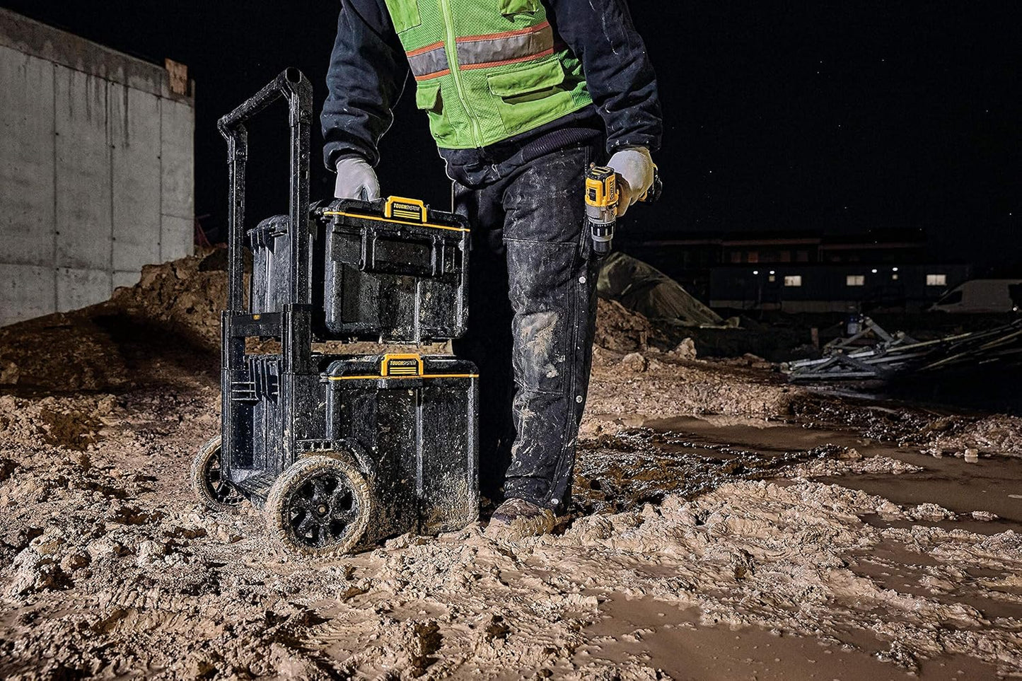 Gereedschapskist met handgreep en wieltjes TOUGHSYSTEM DS450 Dewalt DWST83295-1