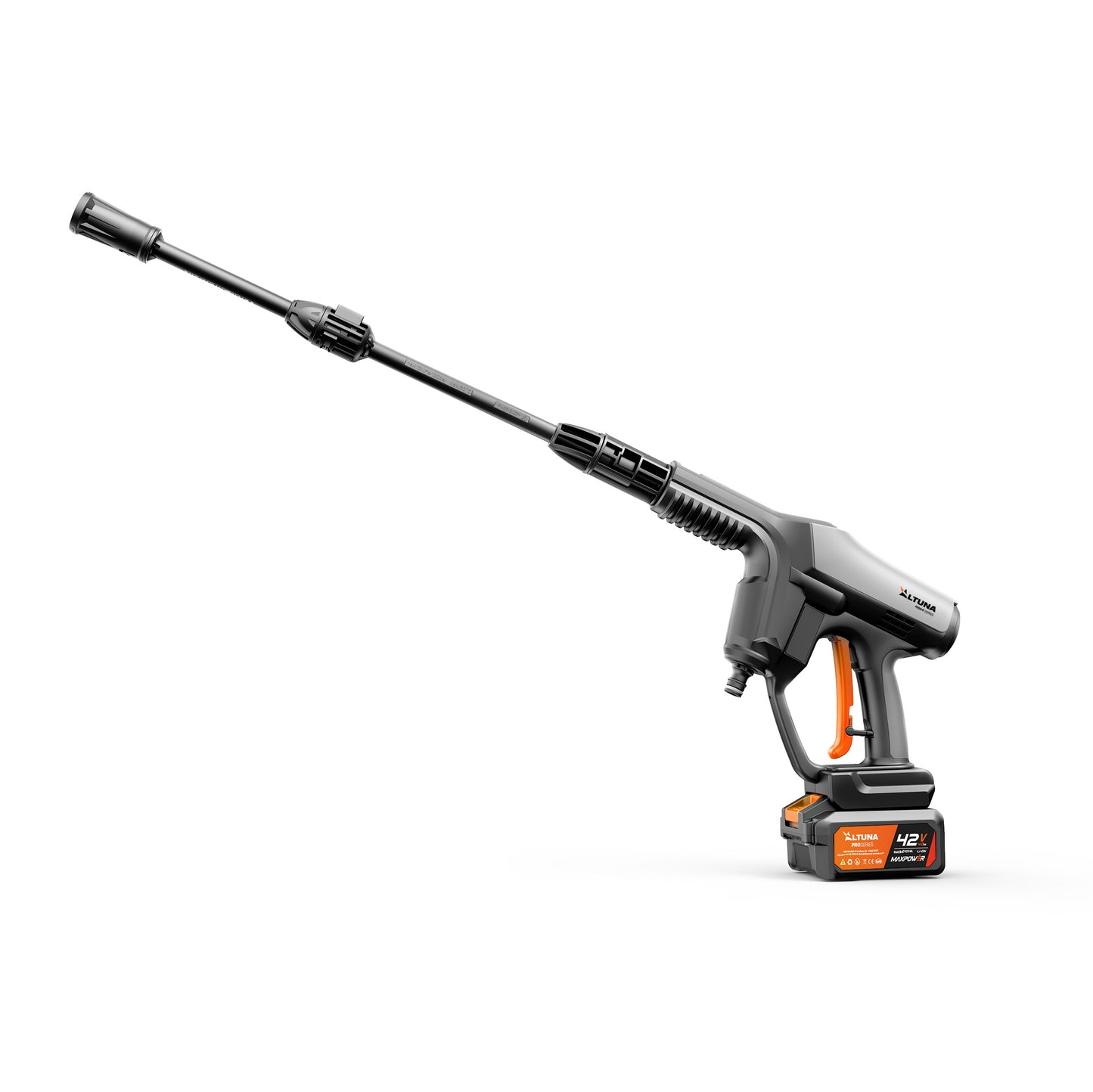 Accu-hogedrukreiniger 55 bar, 350 W, met 42 V 4 Ah-accu Altuna AH02