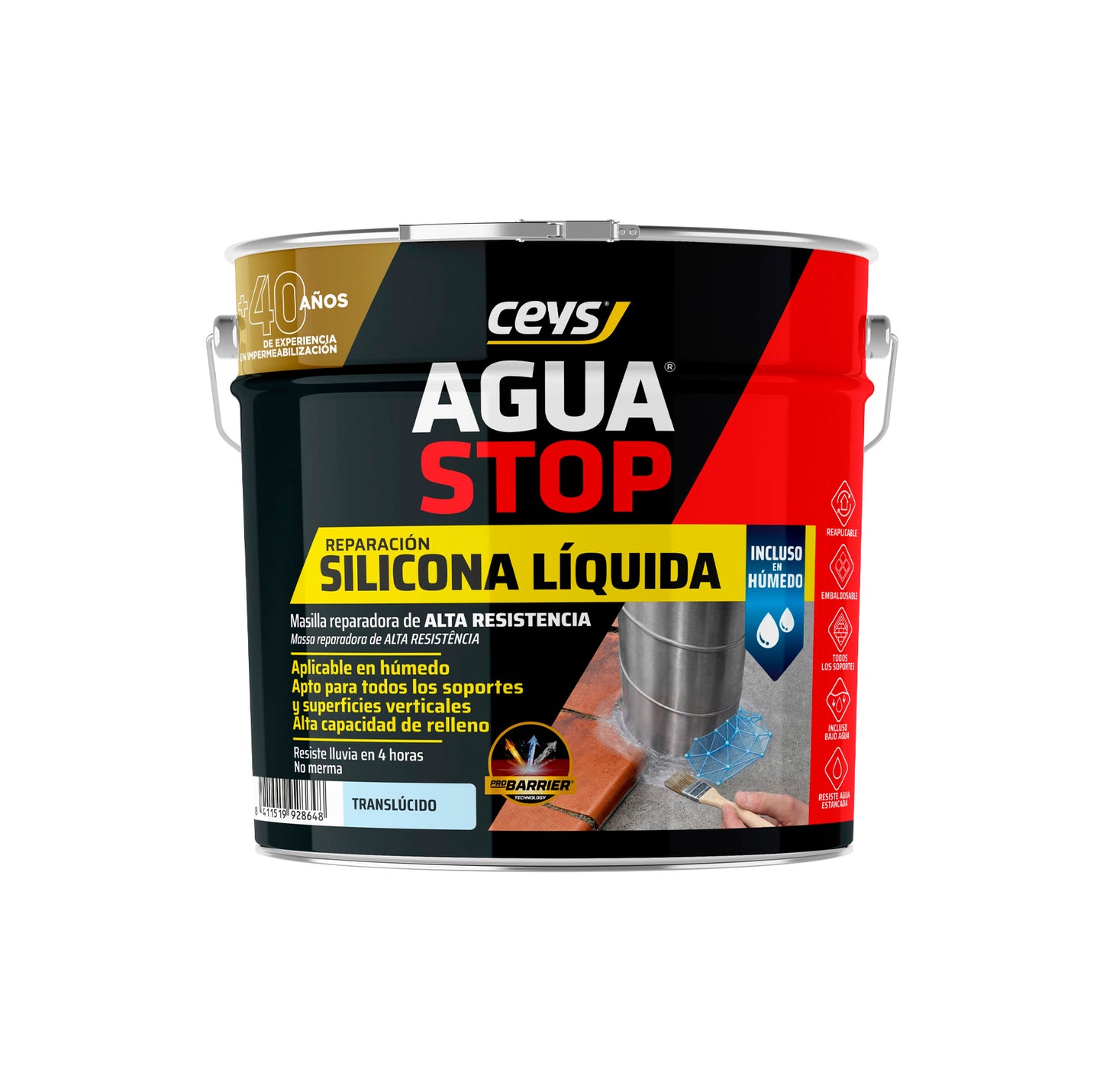 Ceys Aguastop Translucent Liquid Silicone