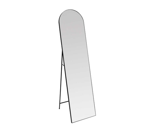 Miroir sur pied en aluminium noir Andrea House 40x160cm