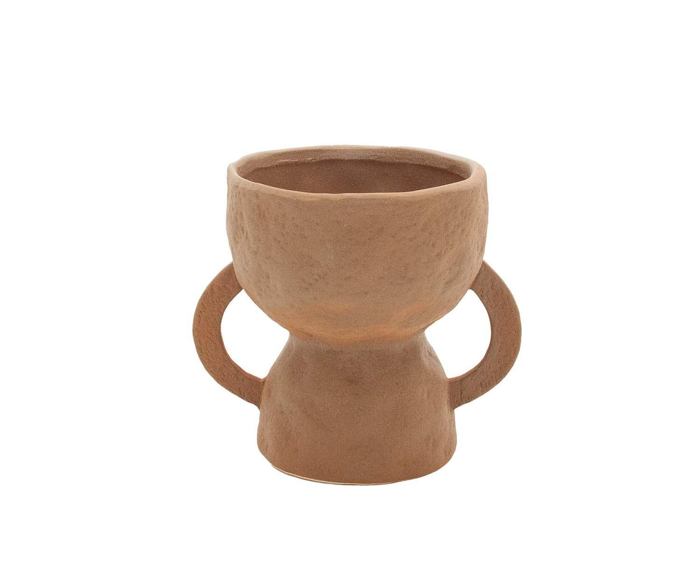 Migori Andrea House brown ceramic trophy vase