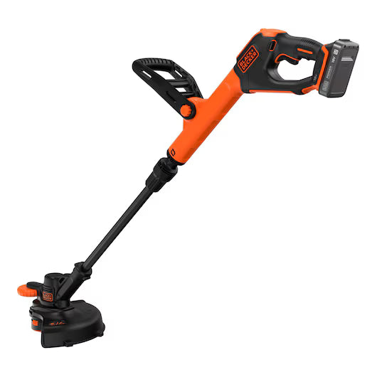 18V POWERCONNECT 28cm String Trimmer + 2Ah Battery + Black+Decker BCST918D1 Charger