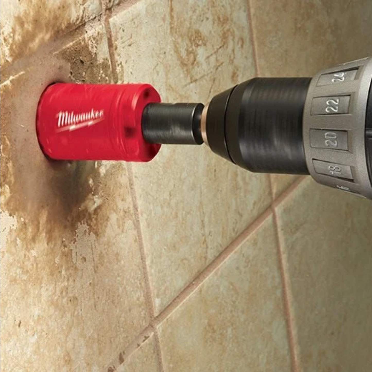 Diamond Plus droog/nat kronen 22-68mm Milwaukee