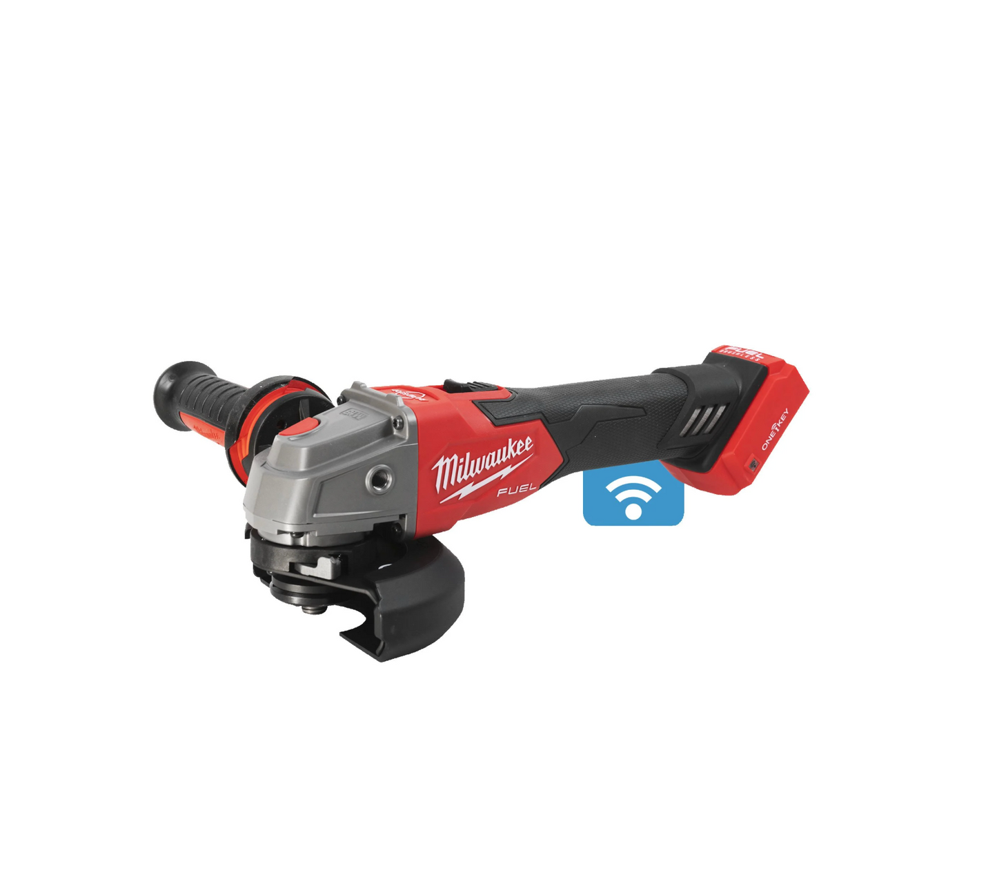 M18 125mm Fuel ONE-KEY haakse slijper met Milwaukee M18 koffer ONEFSAG125XB-0X