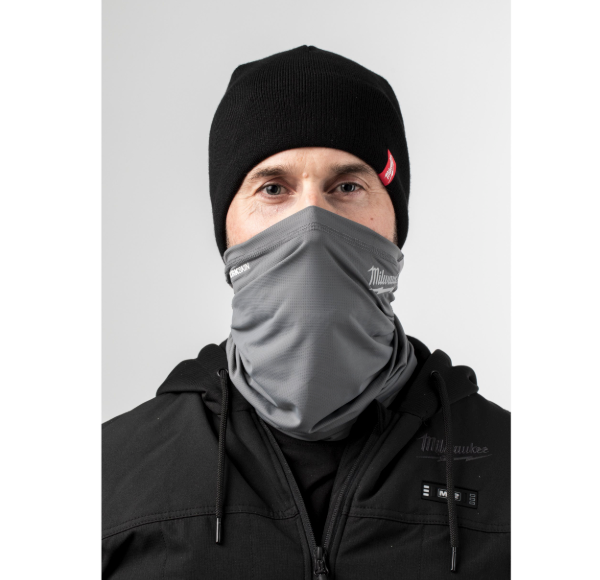 Milwaukee NGFMP-GR gray neck gaiter and face covering