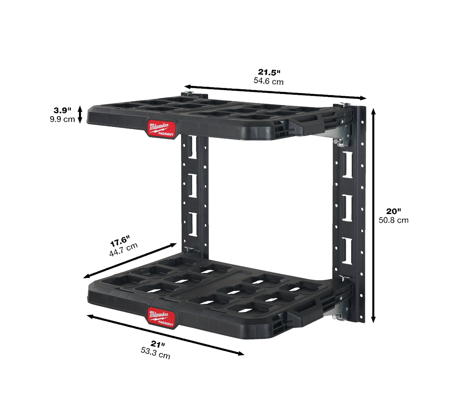 Milwaukee Système de support de montage PACKOUT complet