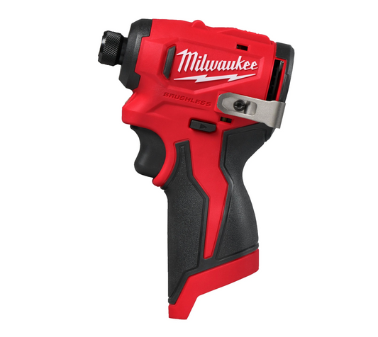 M12 subcompacte slagschroevendraaier met 1/4" zeskant, 124 Nm, Milwaukee M12 BLIDRC-0